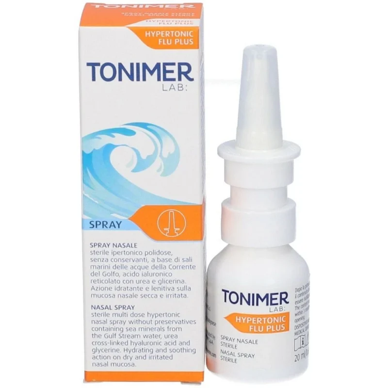 Tonimer Lab Hypertonic Flu Plus Nasal Spray 20 ml