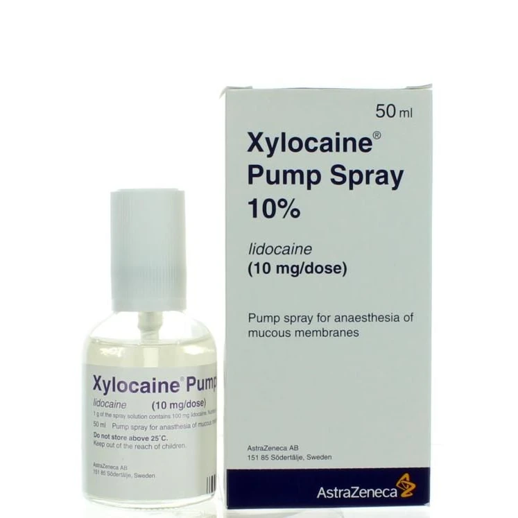Xylocaine Pump Spray 10% Lidocaine 50ml